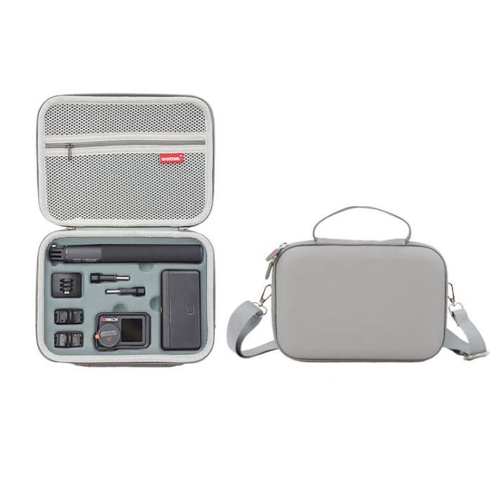Carrying Case For DJI Action 5 Pro /Action 4 / Action 3 All-in-One Kit Durable Shoulder & Hand Ca...