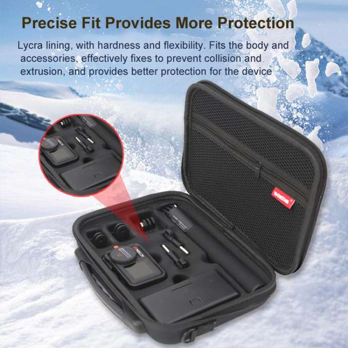 Carrying Case For DJI Action 5 Pro /Action 4 / Action 3 All-in-One Kit Durable Shoulder & Hand Ca...