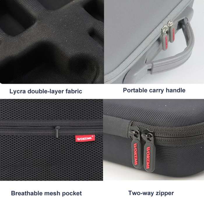 Carrying Case For DJI Action 5 Pro /Action 4 / Action 3 All-in-One Kit Durable Shoulder & Hand Ca...