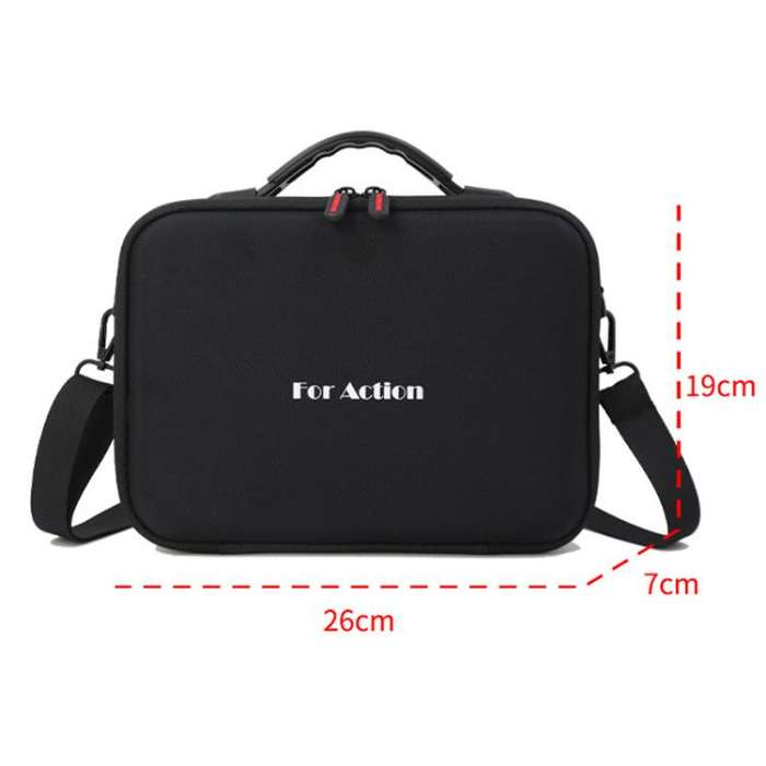 Carrying Case For DJI Action 5 Pro /Action 4 / Action 3 All-in-One Kit Durable Shoulder & Hand Ca...
