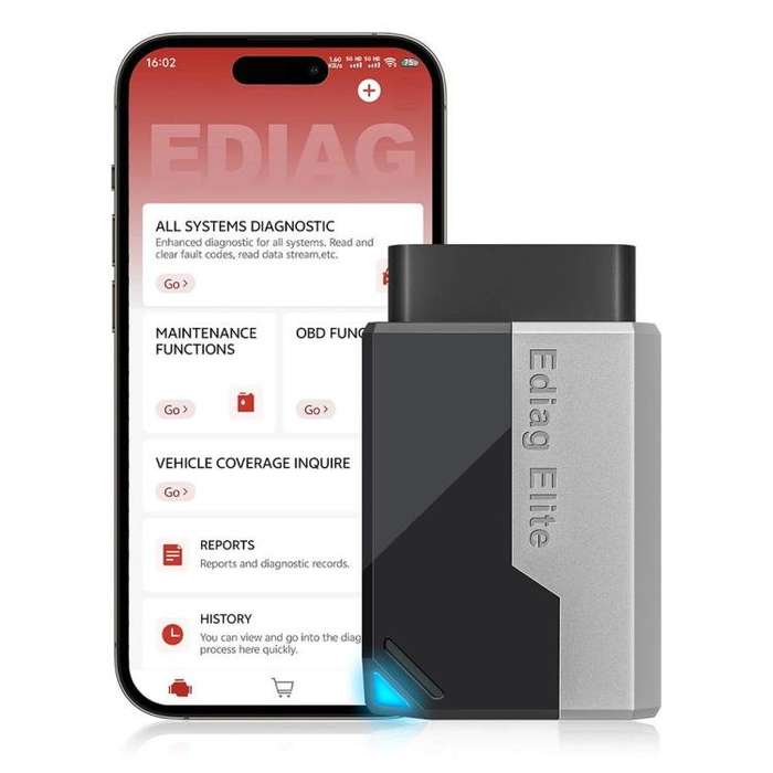 KINGBOLEN Ediag Elite Car Fault OBD2 Multilingual Detector(KBLJ05)