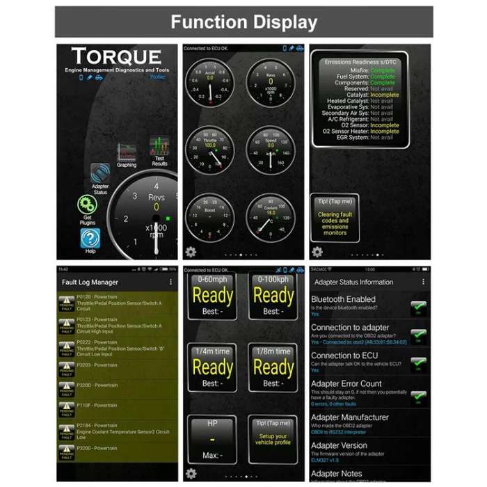 FOXWELL OBD2 WIFI Automotive Fault Detector(F601)