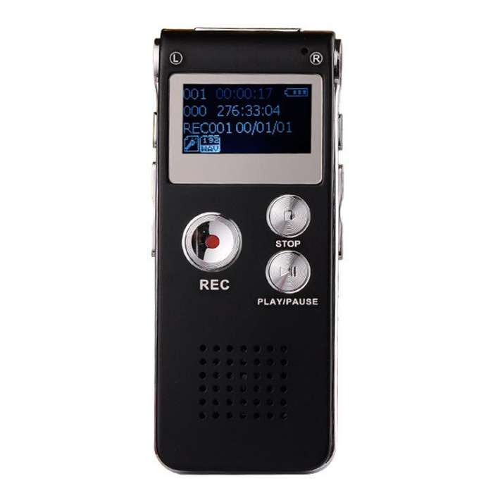 High-Definition Noise Reduction Control Ultra-Long Standby Conference Recorder, Size: 128GB(Black)