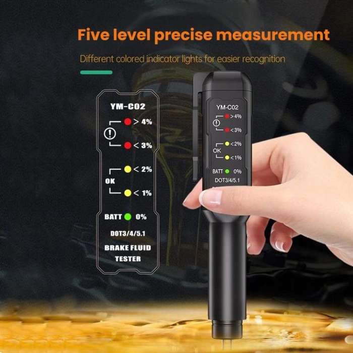 Automobile Brake Oil Detection Pen Brake Fluid Moisture Tester(YM-C02)