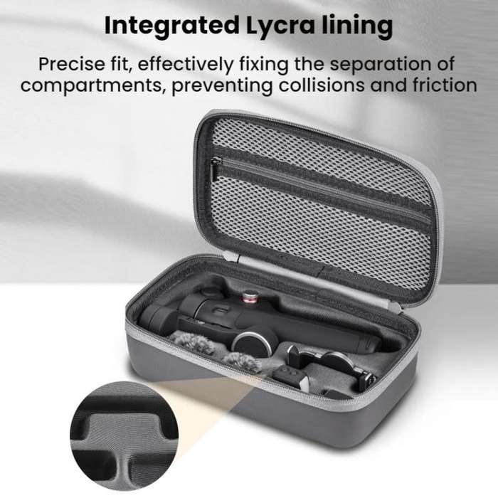 For DJI OSMO Mobile 7/7P BRDRC Mobile Panel Handheld Storage Bag(Gray)