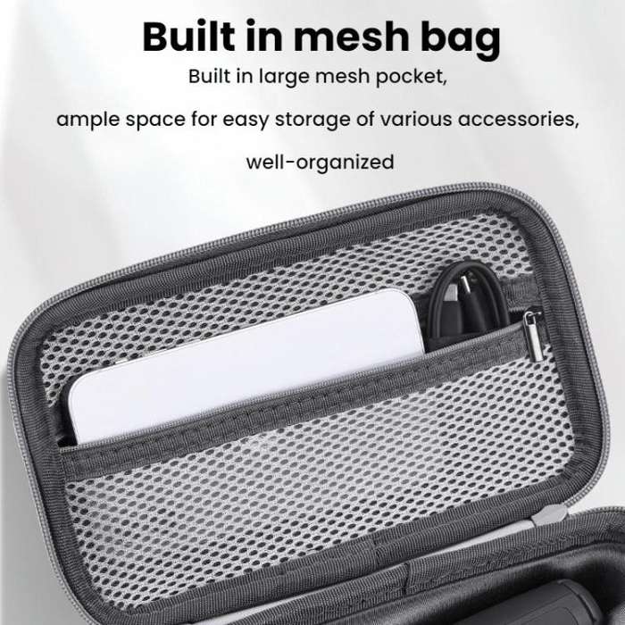 For DJI OSMO Mobile 7/7P BRDRC Mobile Panel Handheld Storage Bag(Gray)