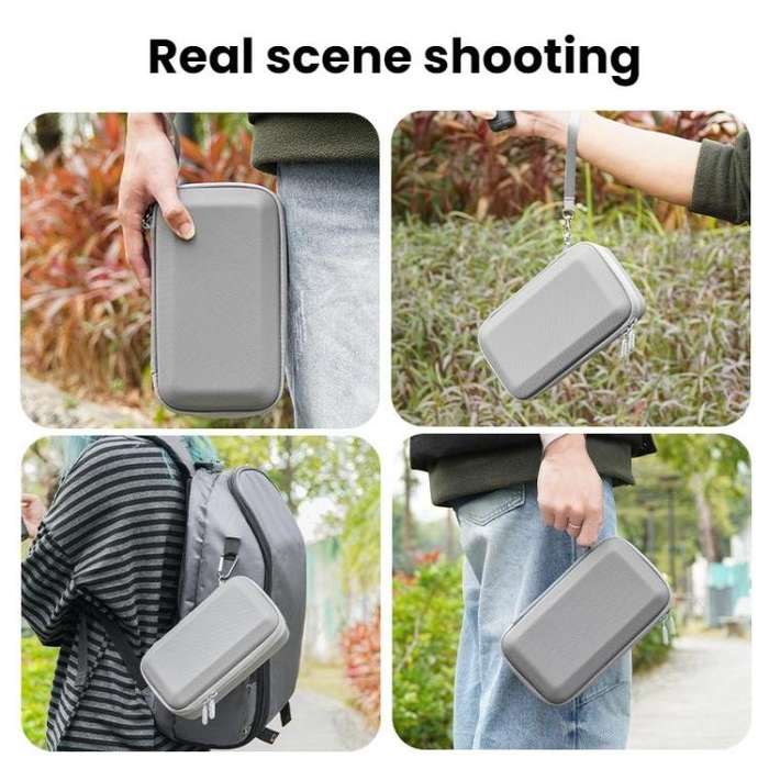 For DJI OSMO Mobile 7/7P BRDRC Mobile Panel Handheld Storage Bag(Gray)