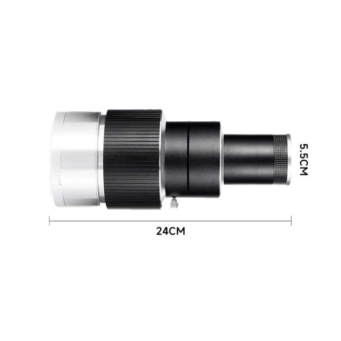 Adjustable Focus DIY Optical Snoot for Bowens Mount Flash Conical Lens Photography Light Modifier...