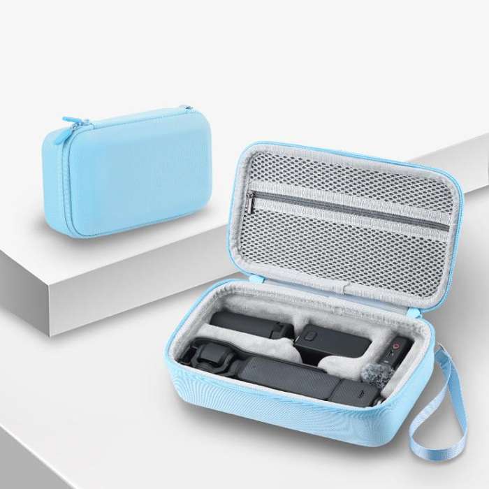 For DJI OSMO POCKET 3 BRDRC Portable Handheld Storage Bag(Blue)