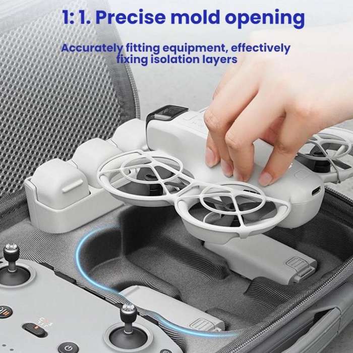 For DJI Neo BRDRC Handheld Drone Protection Storage Bag(Gray)