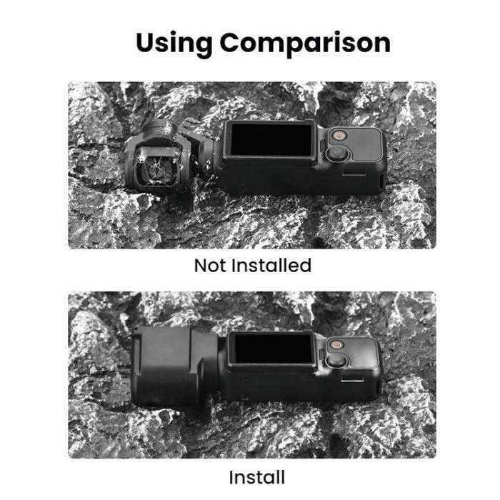For DJI OSMO POCKET 3 BRDRC Gimbal Camera Protection Lens Cover(EW10109)