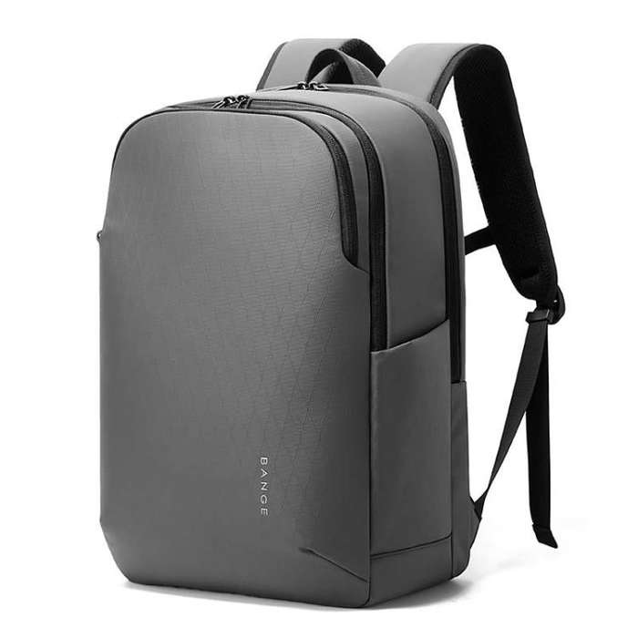 BANGE BG-3068 Men Light Business Commuting Computer Bag Student Schoolbag(Grey)