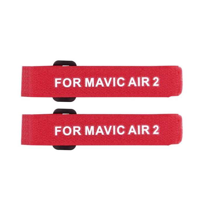 For DJI MAVIC AIR 2 BRDRC Drone Propeller Straps(Red)
