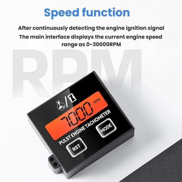 Chain Saw Tachometer Lawn Mower Gasoline Engine Speedometer(ZSB-03BL)