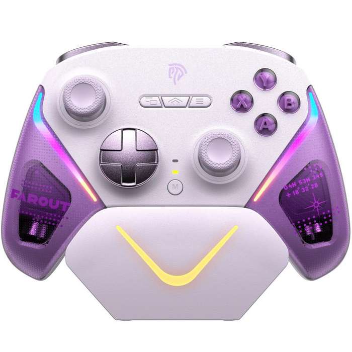 EasySMX D10 Wireless Gaming Controller with Dual-Mode Triggers & TMR Hall Effect Joysticks Chargi...