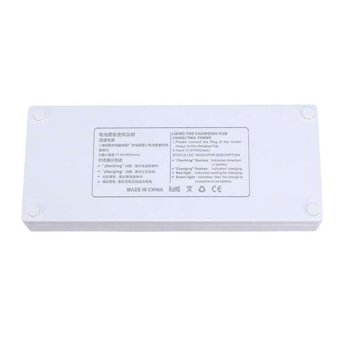 For DJI Phantom 4 Series YX 3-Slot Battery Charging Hub with LED Display