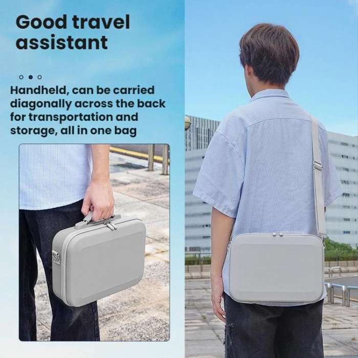 For DJI Neo BRDRC Portable Drone Accessories Protection Storage Bag(Gray)