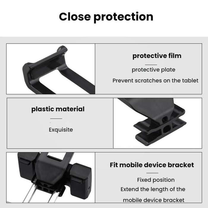 BRDRC For DJI Remote Control Bracket, Style: Mobile Phone Stand