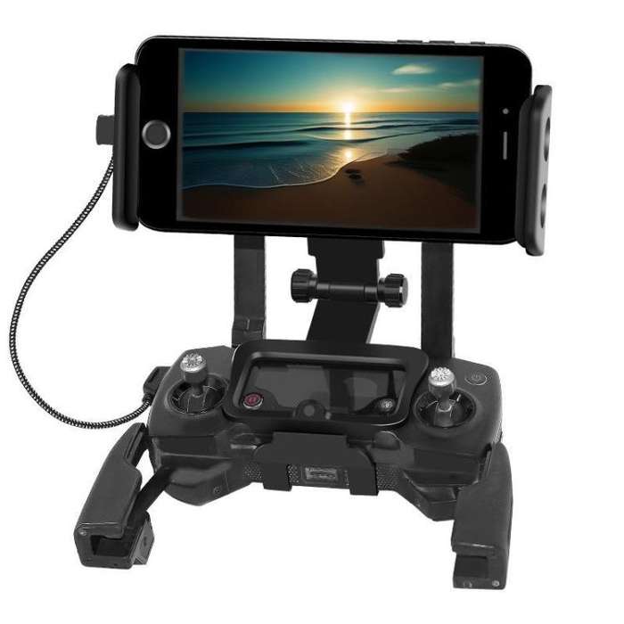 Phone Tablet Holder Mount for DJI Mini SE/Mavic Pro/Mavic Air/Spark/ Mavic 2 Pro/Zoom Remote Cont...