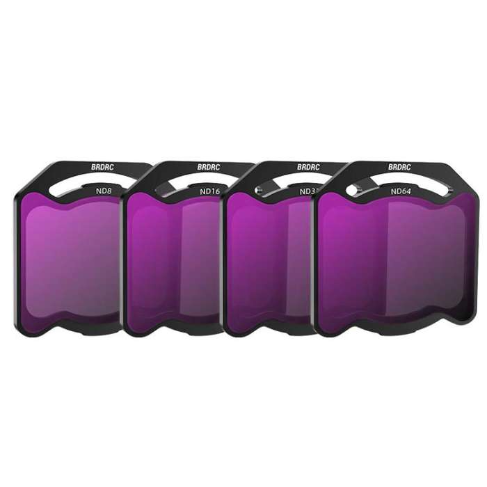 For DJI O4 Air Unit Pro BRDRC Filter Accessories, Specification: ND8+ND16+ND32+ND64