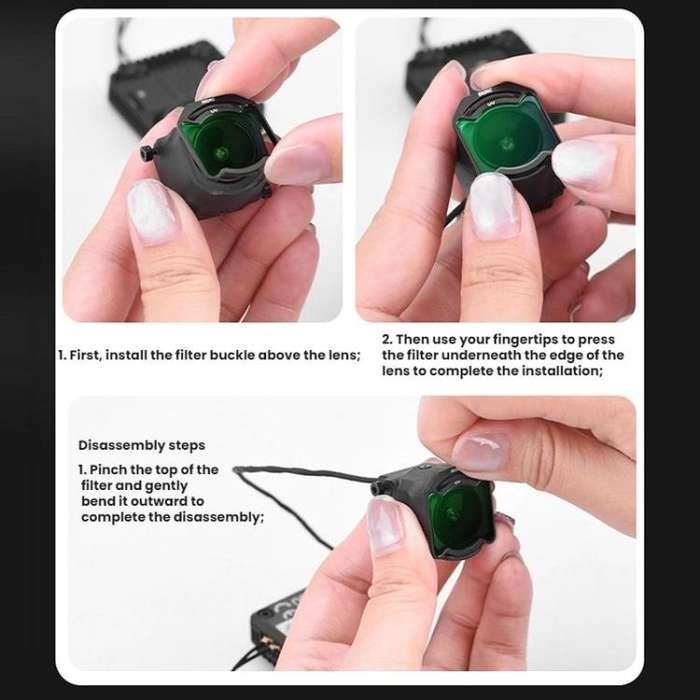 For DJI O4 Air Unit Pro BRDRC Filter Accessories, Specification: CPL