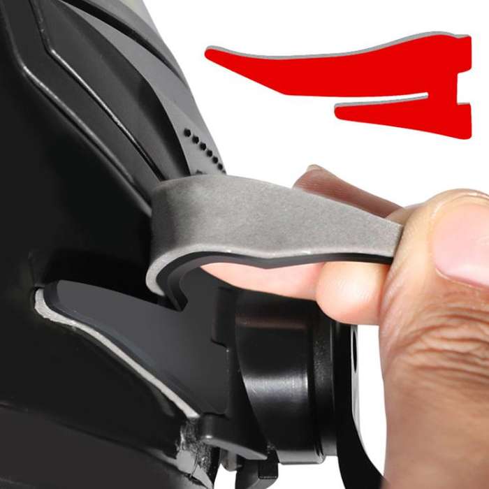 360-degree Rotatable Helmet Chin Mount for GoPro HERO/Insta360/DJI Osmo Action POV Camera Mount