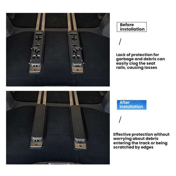 For Toyota Alphard/Vellfire Trunk Track Protection Cover(2023-2024 40 Series)