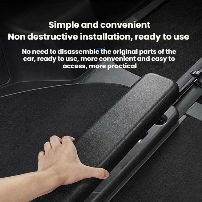 For Toyota Alphard/Vellfire Trunk Track Protection Cover(2023-2024 40 Series)