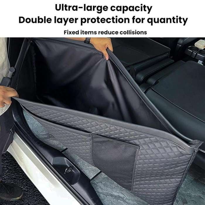 For Toyota Alphard/Vellfire 105x52cm Trunk Storage Bag(2015-2022 30 Series)