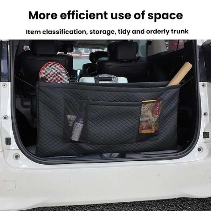 For Toyota Alphard/Vellfire 105x52cm Trunk Storage Bag(2015-2022 30 Series)