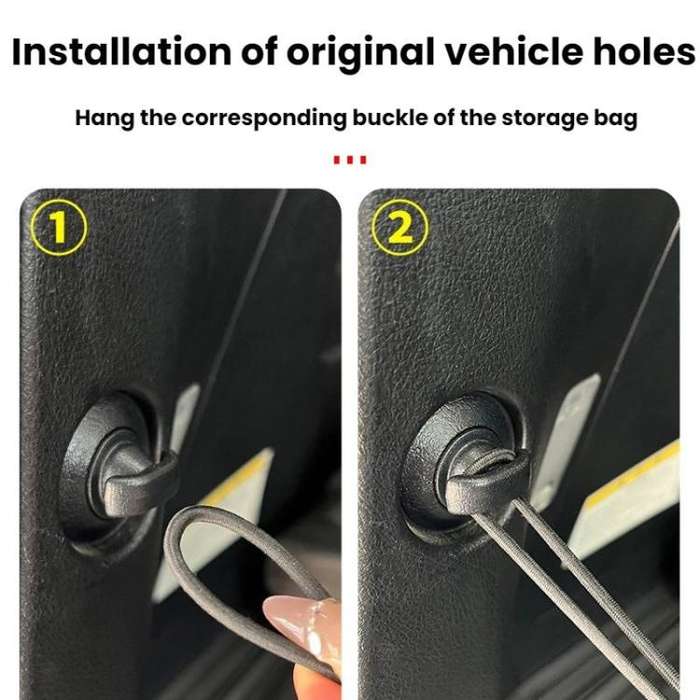 For Toyota Alphard/Vellfire 105x52cm Trunk Storage Bag(2015-2022 30 Series)