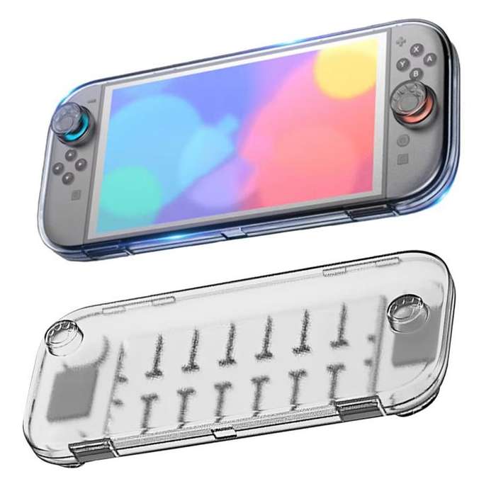 For Nintendo Switch 2 Console Crystal Storage Case Organizer Anti-Scratch Travel Box With 14 Game...