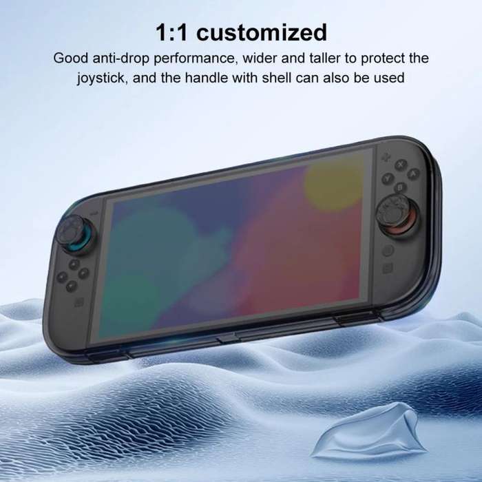 For Nintendo Switch 2 Console Crystal Storage Case Organizer Anti-Scratch Travel Box With 14 Game...