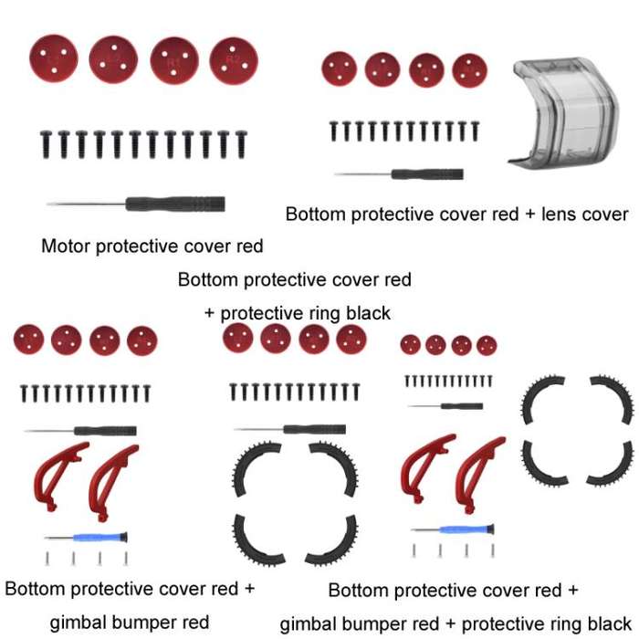 For DJI Avata 2 BRDRC Motor Dust Protection Cover Accessories, Specification: Motor Cover