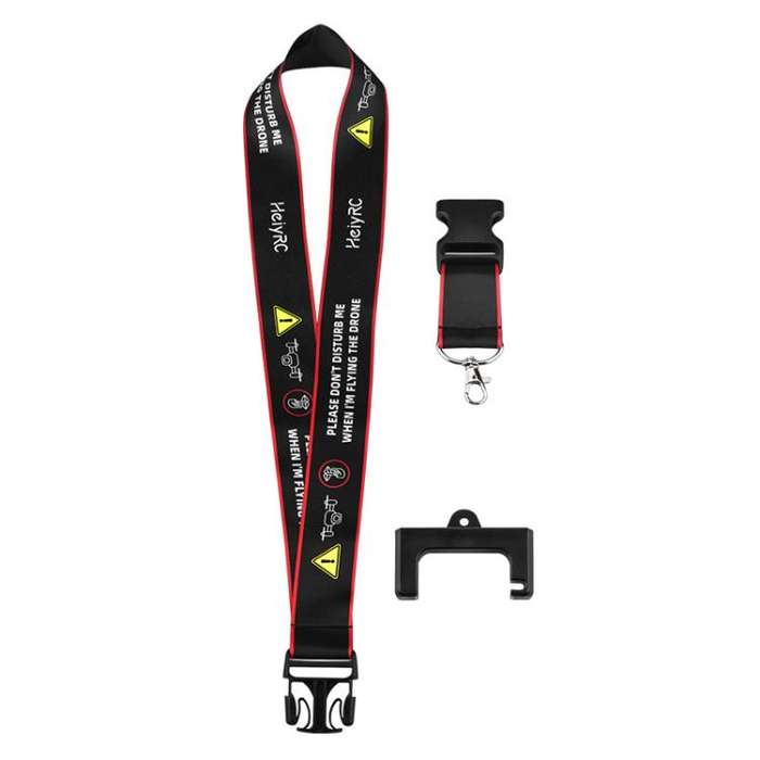 For DJI MINI 4 PRO/Mavic 3/AIR 3/NEO BRDRC Remote Control Widened Lanyard(Red Edge)