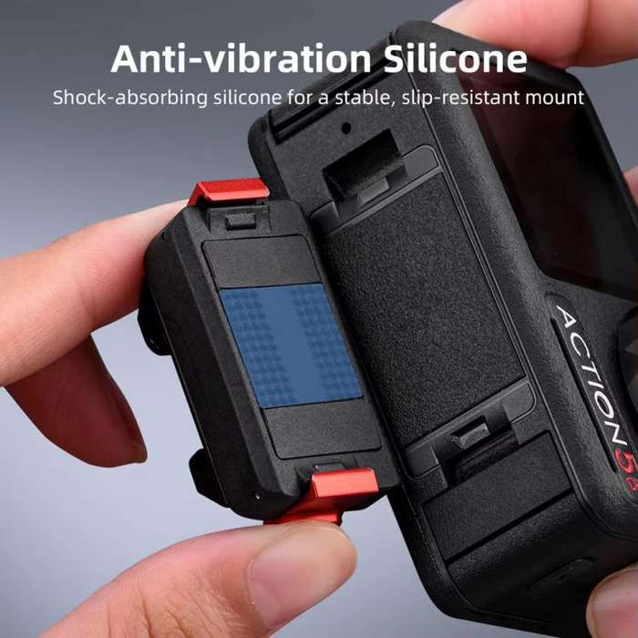 For DJI Osmo Action 5 Pro/Action 4/Action 3 Magnetic Quick Release Adapter with Cold Shoe Mount B...
