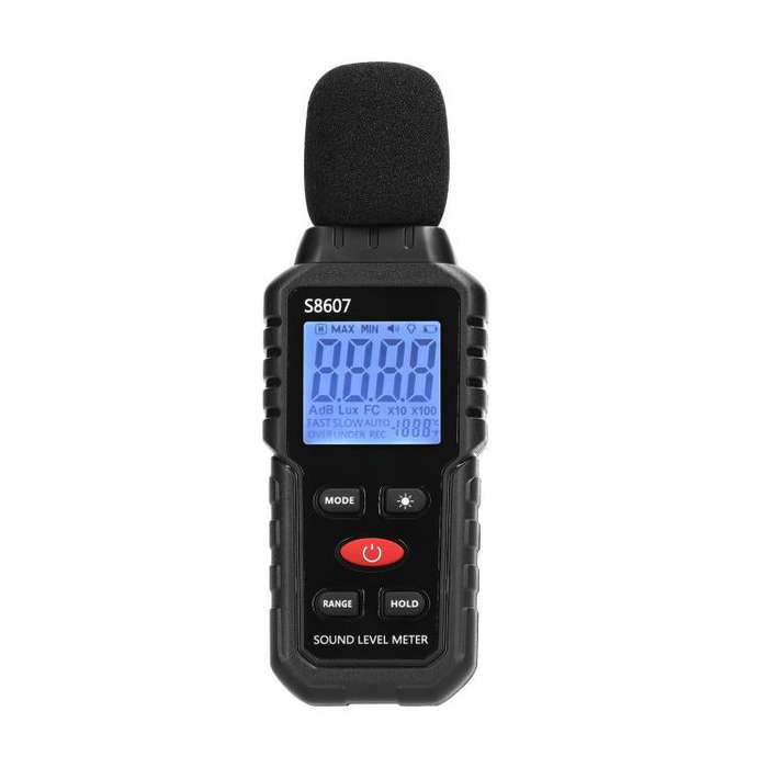Mini High-Precision Decibel Instrument Environmental Noise Detector(Without Battery)