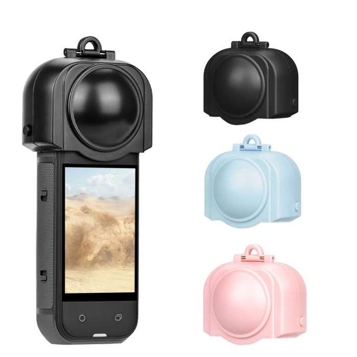 For Insta360 X5 Camera Flymile Lens Protective Cover Dustproof & Scratch-Resistant Anti-Fall Prot...