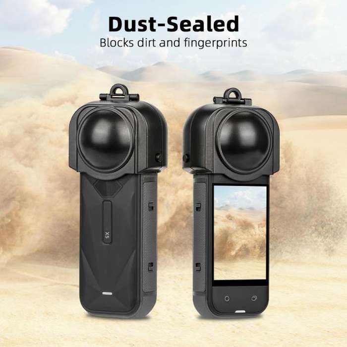 For Insta360 X5 Camera Flymile Lens Protective Cover Dustproof & Scratch-Resistant Anti-Fall Prot...
