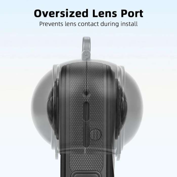 For Insta360 X5 Camera Flymile Lens Protective Cover Dustproof & Scratch-Resistant Anti-Fall Prot...