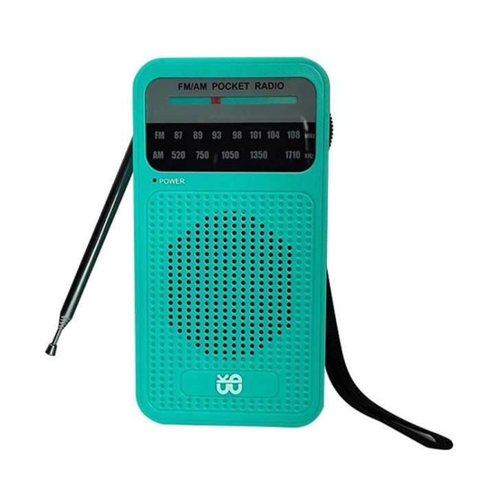 Portable Pointer AM/FM Full Channel Radio(Green)