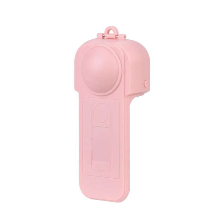 For Insta360 X5 Flymile Lens & Screen Protective Cover Anti-Scratch Gimbal Guard Shield(Pink)