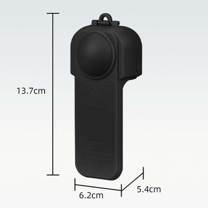 For Insta360 X5 Flymile Lens & Screen Protective Cover Anti-Scratch Gimbal Guard Shield(Pink)