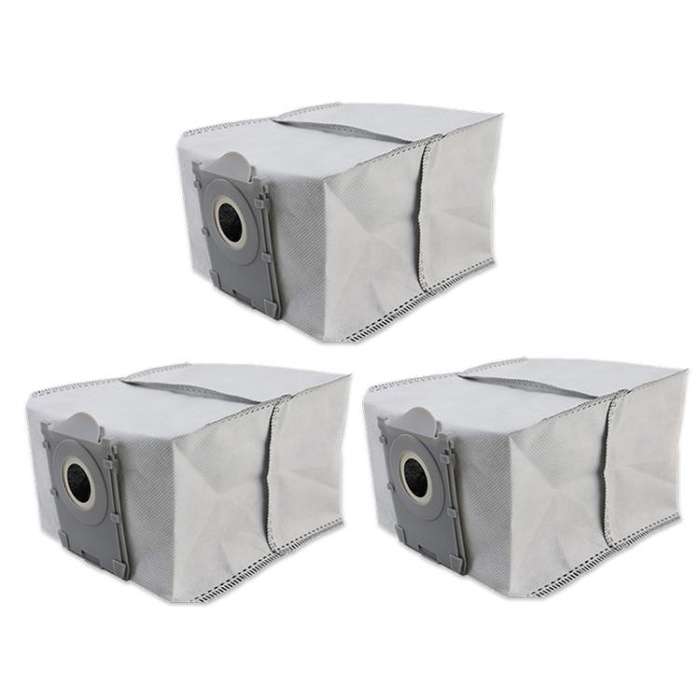 3pcs Carbon Dust Bag For Ecovacs Deebot T50 PRO / T50 PRO OMNI / T50 MAX PRO OMNI / T50 OMNI Repl...