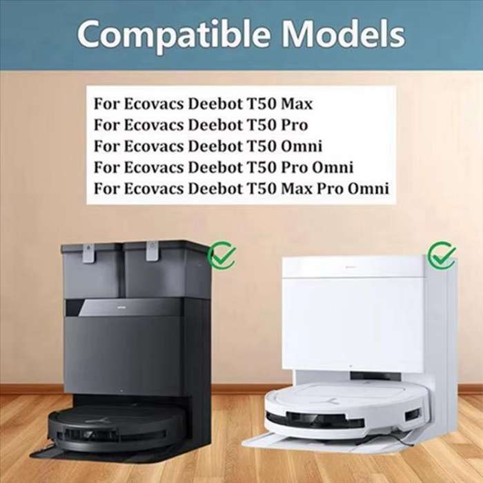 17 In 1 Kit For Ecovacs Deebot T50 PRO / T50 PRO OMNI / T50 MAX PRO OMNI / T50 OMNI Replacement P...
