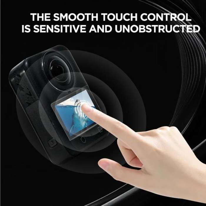 For DJI Osmo 360 CYNOVA 2pcs /Pack Tempered Glass Screen Protector 9H Hardness Anti-Scratch Camer...
