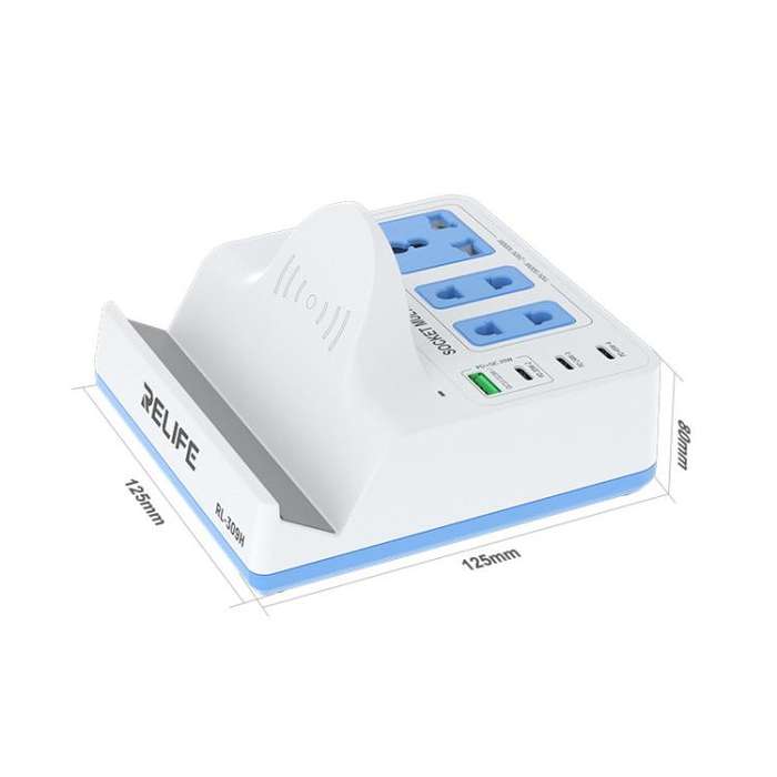 RELIFE RL-309H 72W Smart Wireless Faet Charging Socket EU Plug