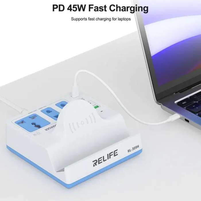 RELIFE RL-309H 72W Smart Wireless Faet Charging Socket EU Plug