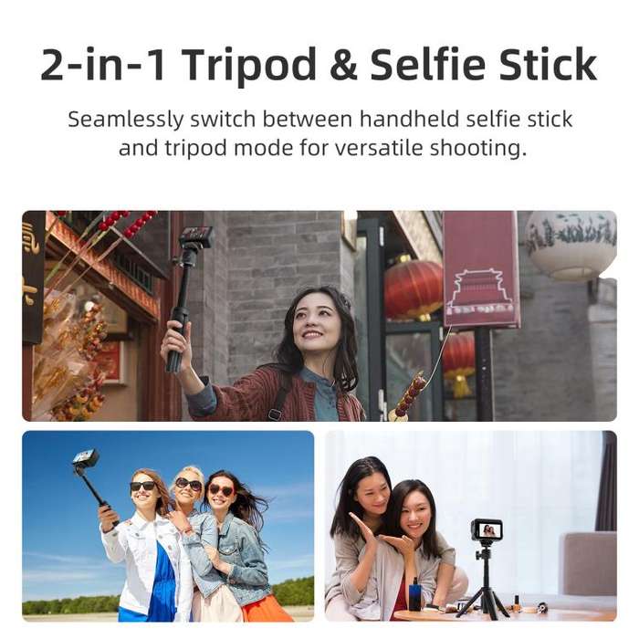 aMagisn Mini Tripod Selfie Stick with 360-degree Ball Head Adjustable Phone/Camera Mount for Trav...