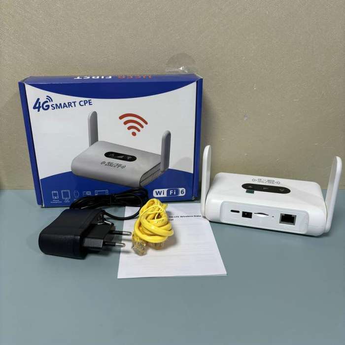 European/Asian /African Edition 4G Mini CPE Wireless SIM Card Router Portable WiFi Hotspot, EU Pl...